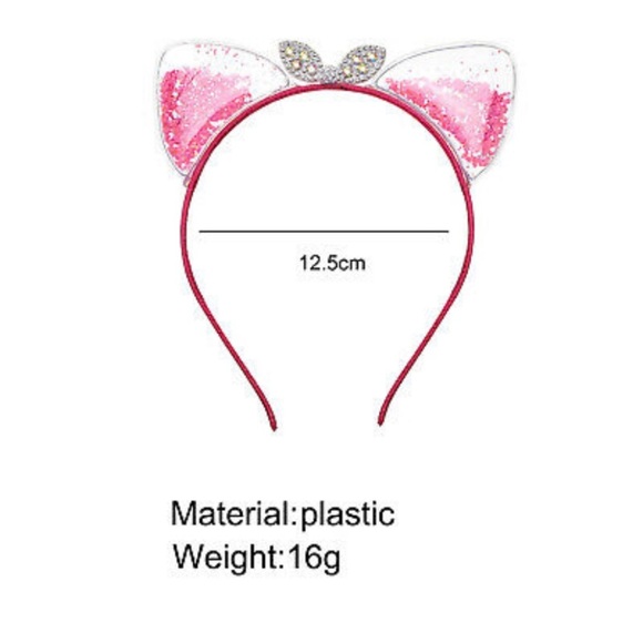 4- PCS CAT EARS HEADBANDS MULTICOLORS - Picture 6 of 6